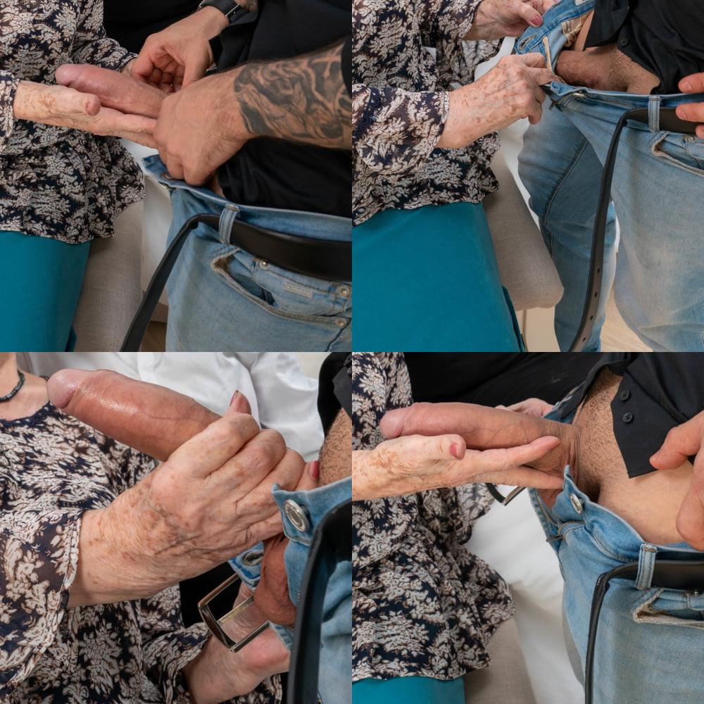 19P Granny Norma fuck another young man