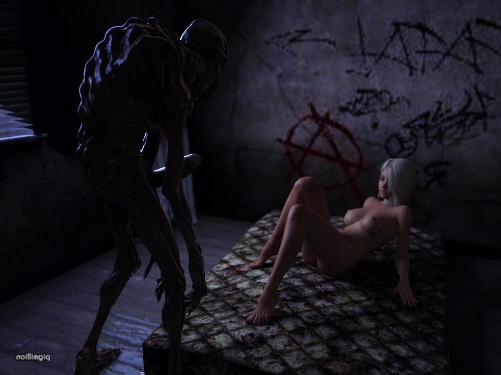 25P hot Nightmare with horrible monster
