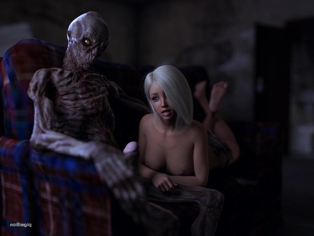 25P hot Nightmare with horrible monster