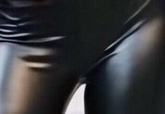 25P Leather cameltoe 12