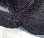 25P Leather cameltoe 12