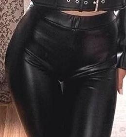 25P Leather cameltoe 12