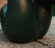 25P Leather cameltoe 12