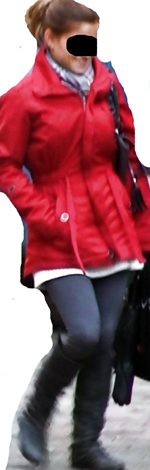 13P Taytli kotlu bayanlar kizlar hidden photo  public tights