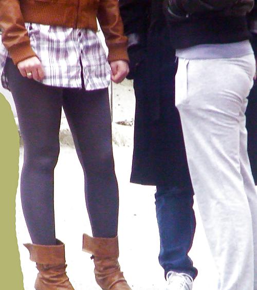 13P Taytli kotlu bayanlar kizlar hidden photo  public tights