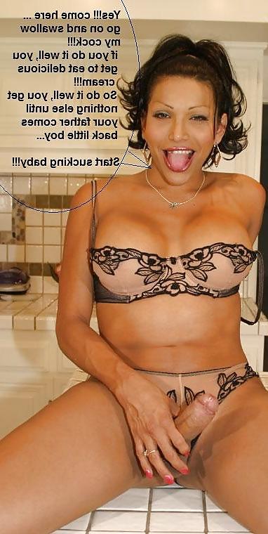25P Shemale stepmom captions