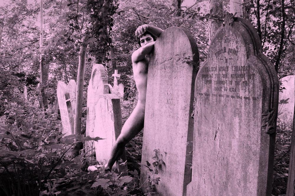 25P Nude in the Cemetery we love