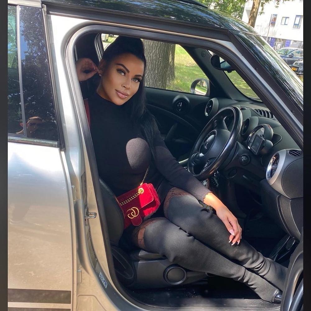 25P Dutch model and TV host Dounia