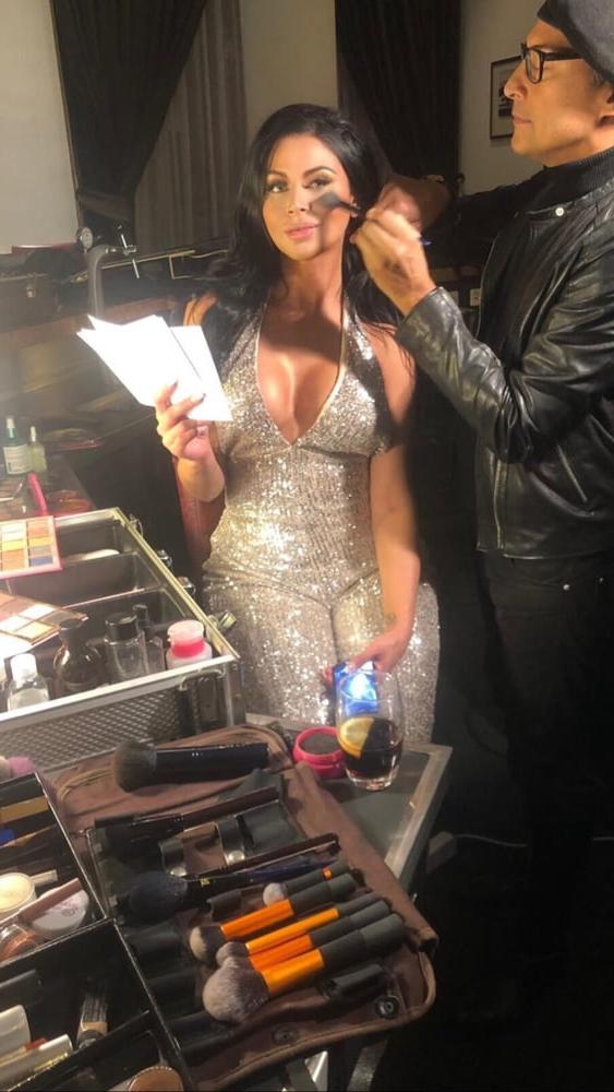 25P Dutch model and TV host Dounia