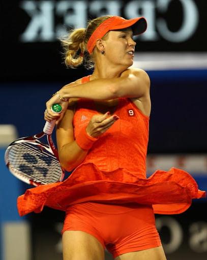 25P Caroline Wozniacki tennis cameltoe