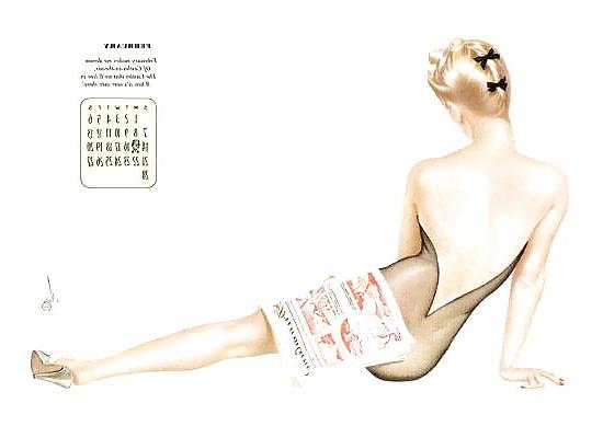 13P Erotic Calendar 4 - Vargas Pin-ups 1943