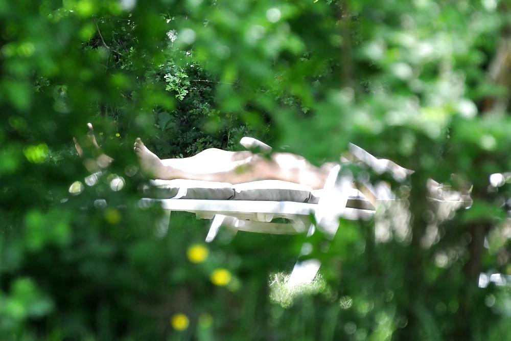 13P Stolen pics the neighbour gets a tan 
