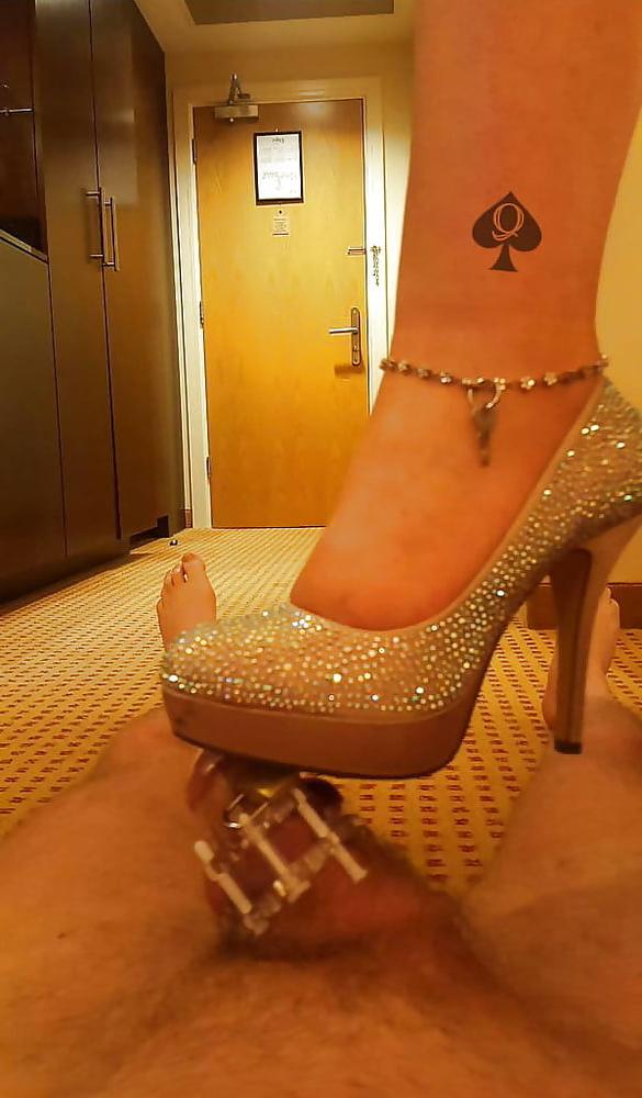 15P Cuckold caged and humiliated