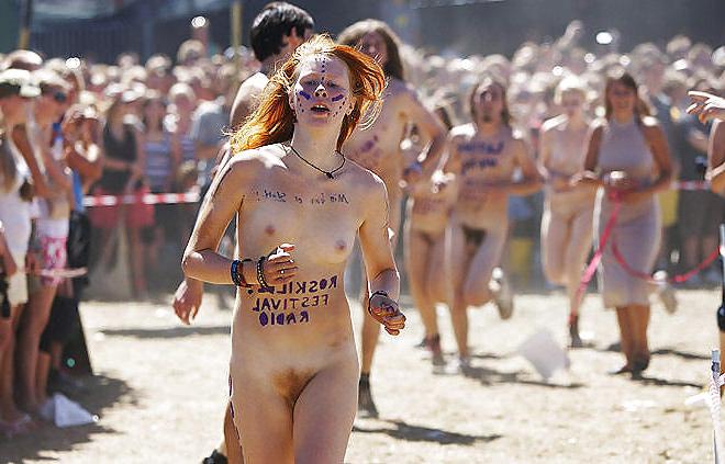 6P The Roskilde Festival Nude Run