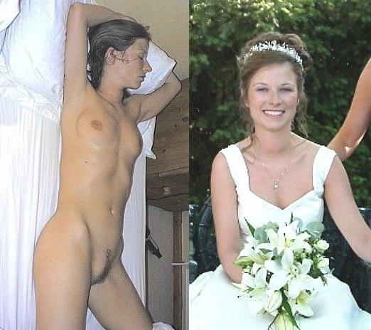 25P Hot amateur brides I want to fuck on off dressed undressed