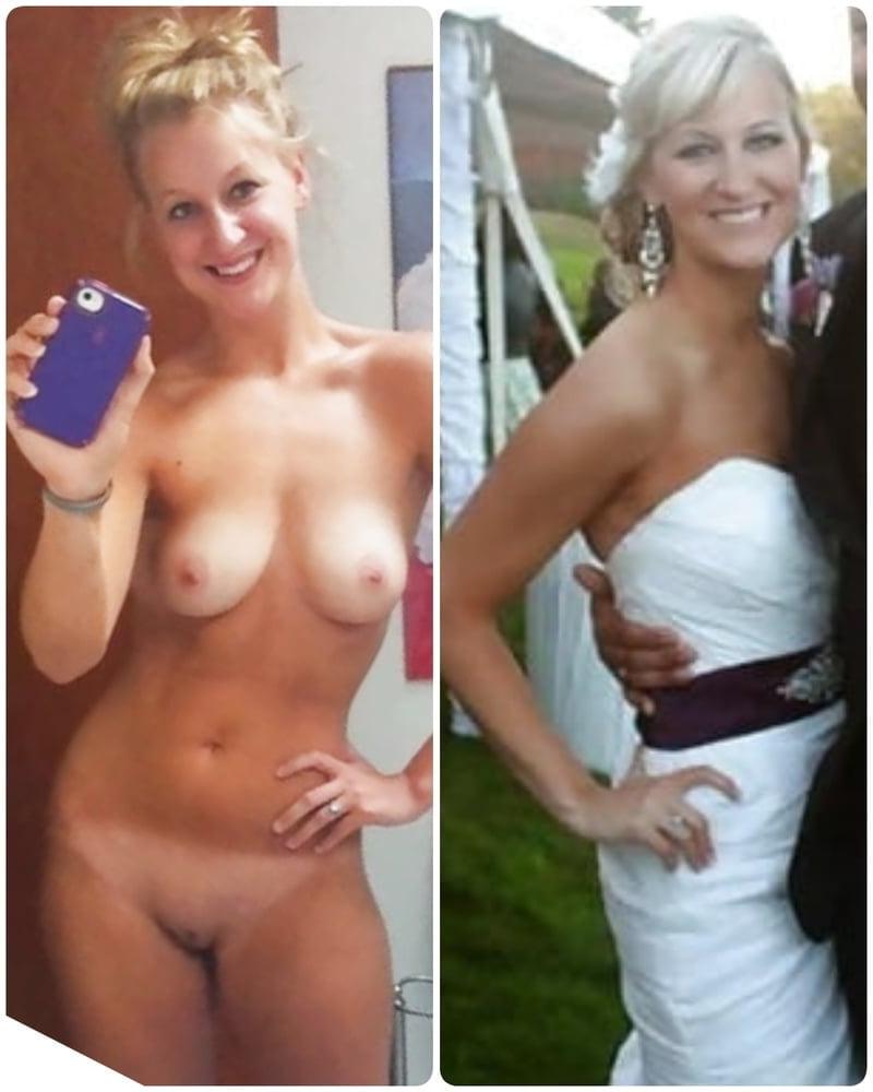 25P Hot amateur brides I want to fuck on off dressed undressed