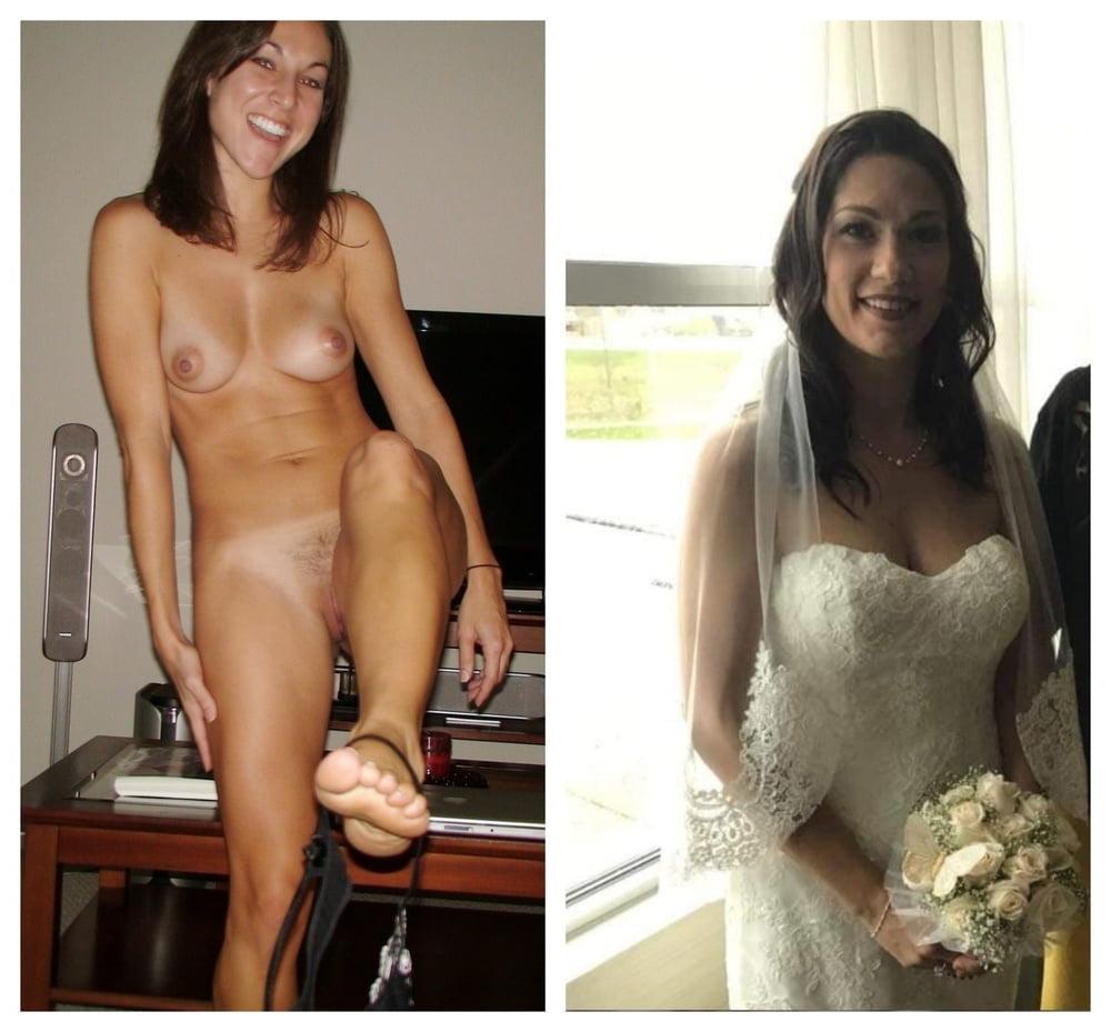 25P Hot amateur brides I want to fuck on off dressed undressed
