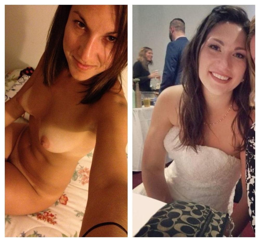 25P Hot amateur brides I want to fuck on off dressed undressed
