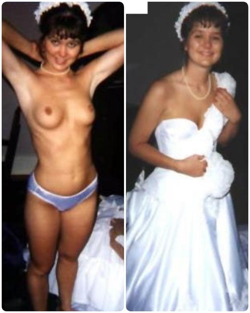 25P Hot amateur brides I want to fuck on off dressed undressed