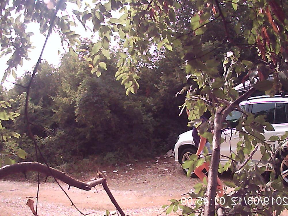 25P peeing in nature hidden camera