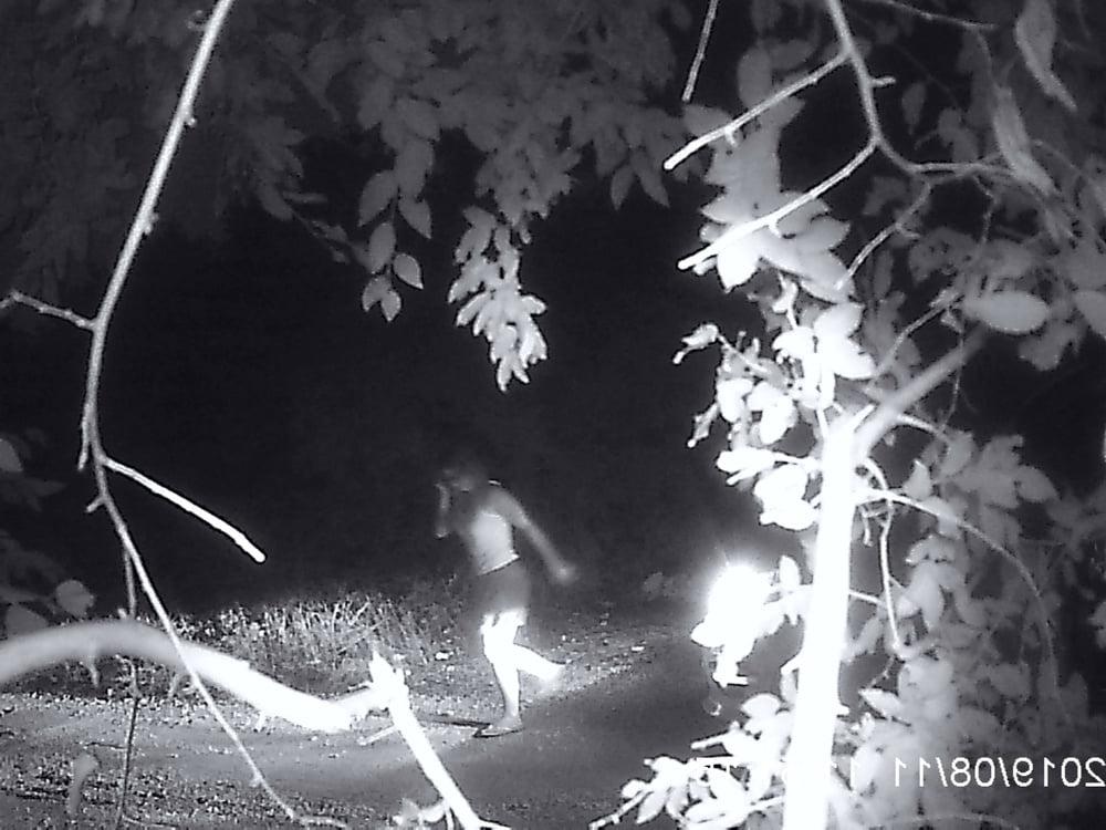 25P peeing in nature hidden camera