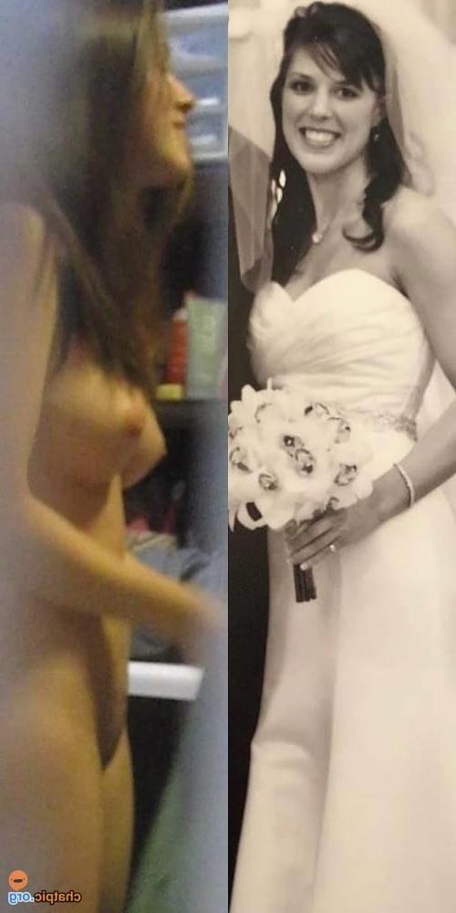 25P Wedding day brides dressed undressed on off ready to fuck
