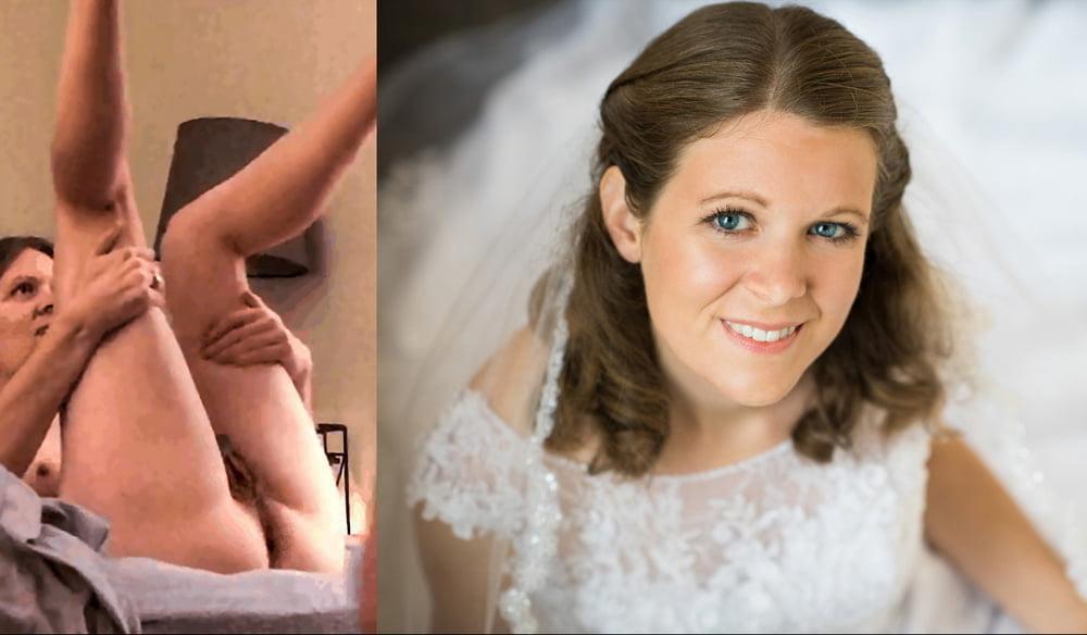 25P Wedding day brides dressed undressed on off ready to fuck