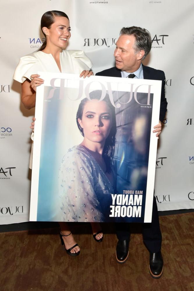 25P Mandy Moore - DuJour Fall Issue Cover Party (24 Sept 2018)