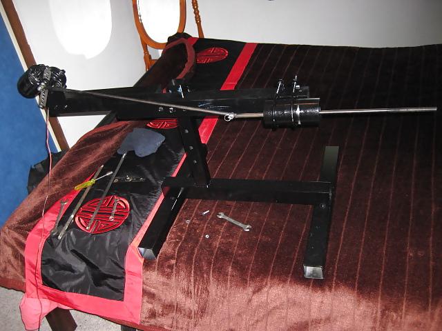 7P Home made fuck machine