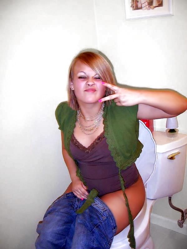25P Caught on the toilet