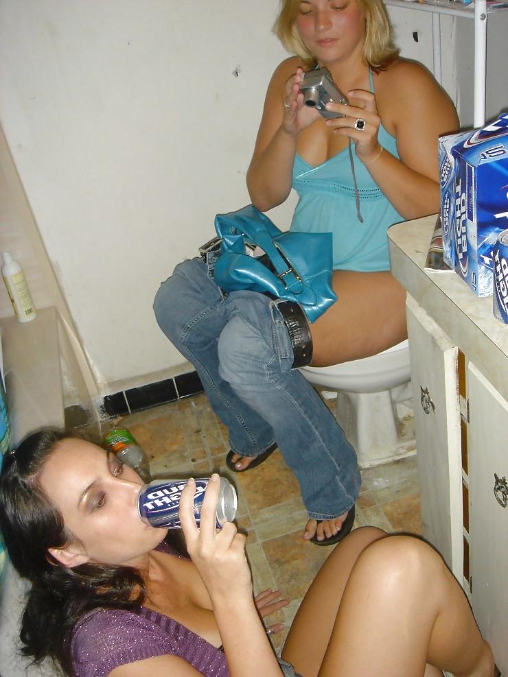 25P Caught on the toilet