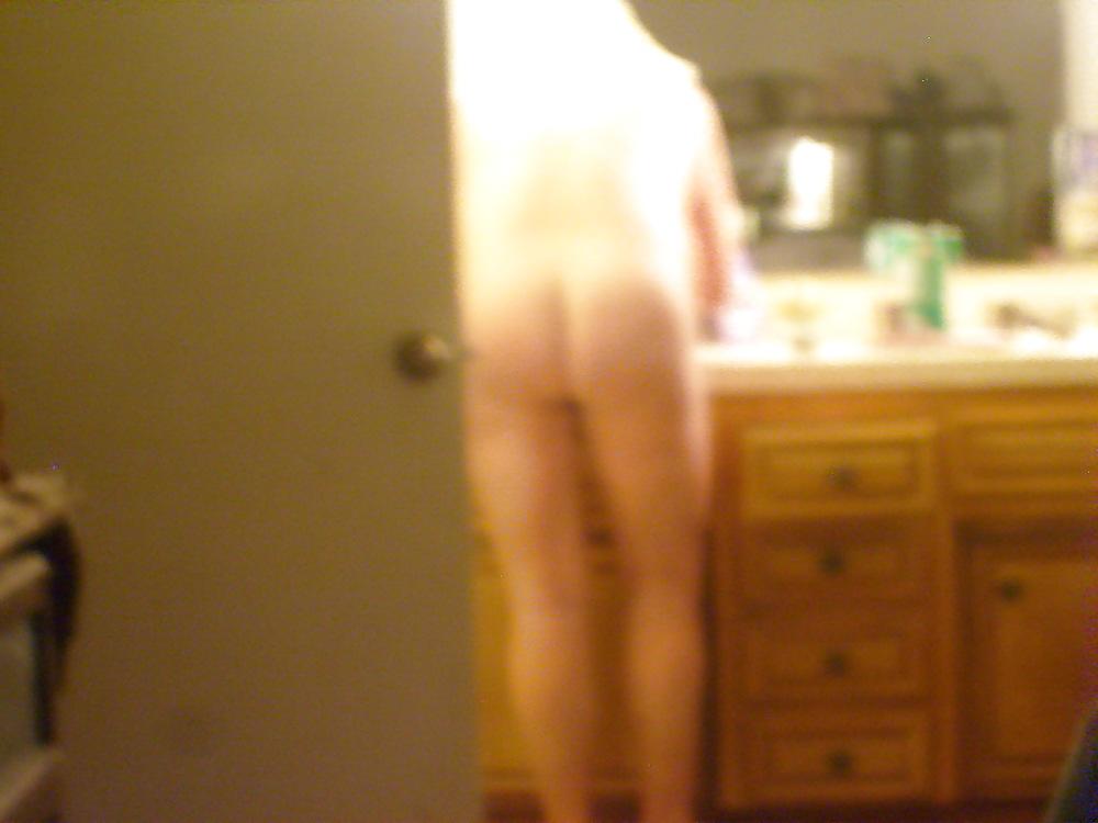 7P BBW wife ass panties sneak voyeur hidden spy cam shower