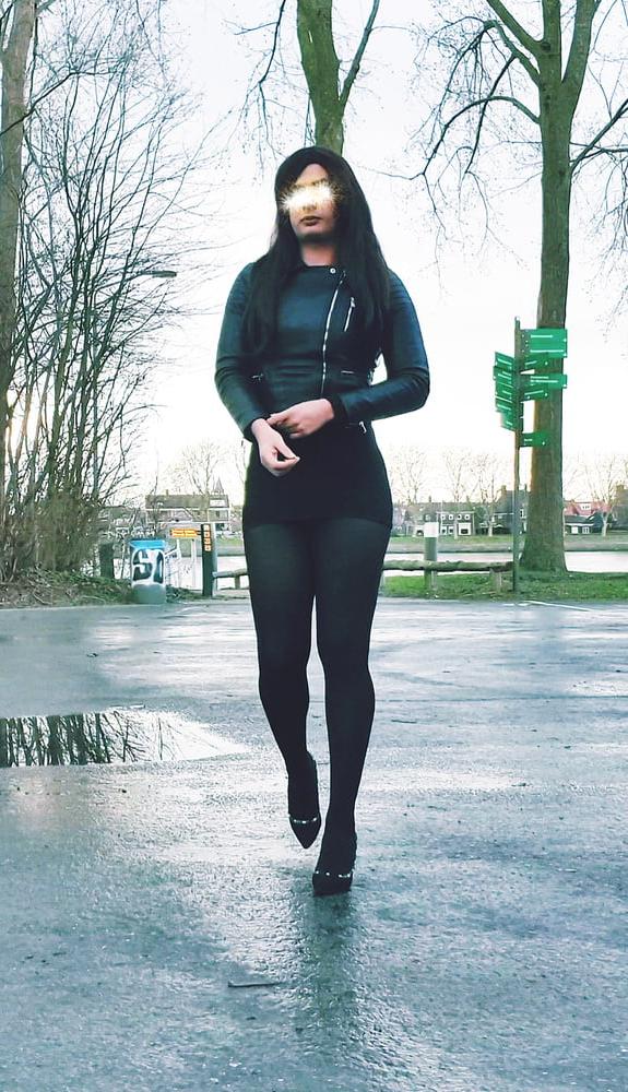 8P Dutch turkish sissy me outdoor public