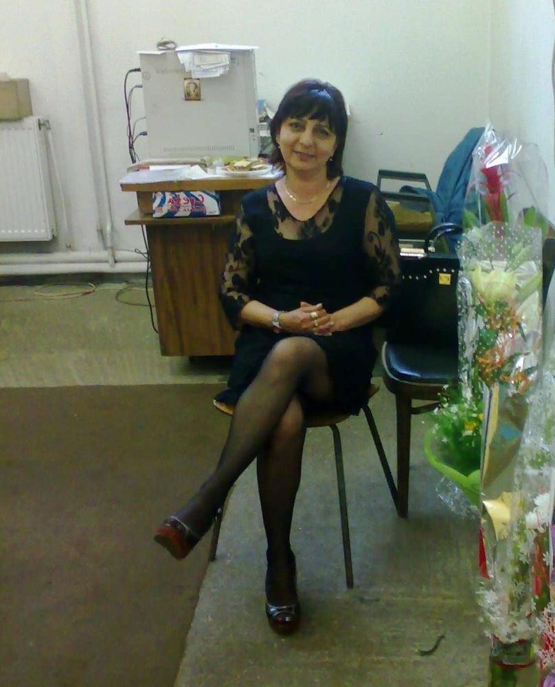 25P Pantyhosed Teacher - Grab one and Fuck Her
