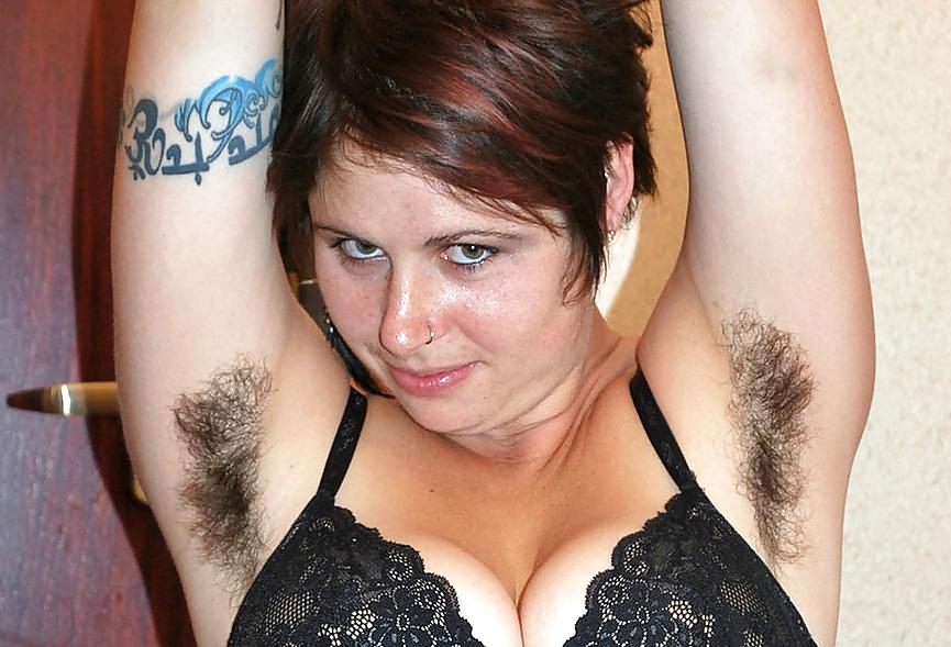 18P Hairy armpits - pits 05 - Love is in the hair