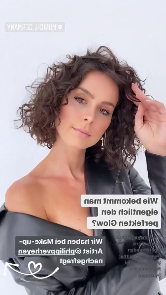 6P Lena Meyer Landrut curly fuck look