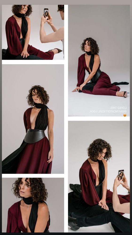 6P Lena Meyer Landrut curly fuck look