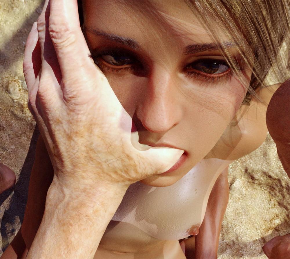 18P 3D Celeb Dunes Fuck