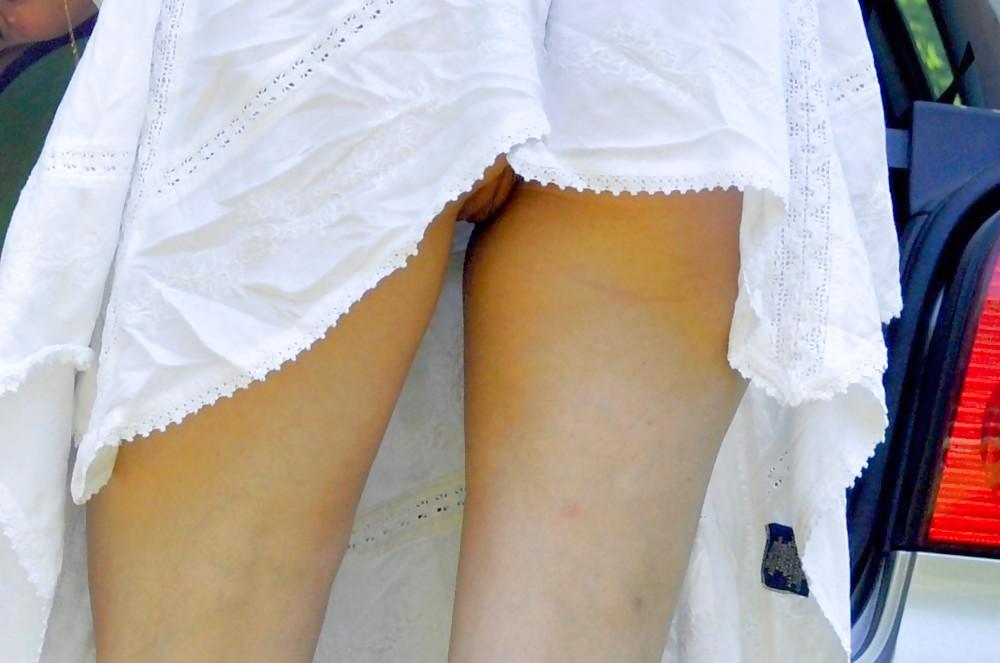 6P Stolen pics Arrived at the camping no panties