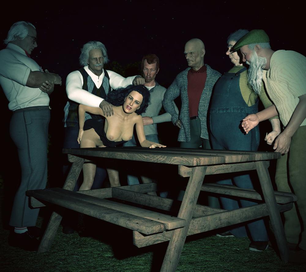 9P 3D Dogging