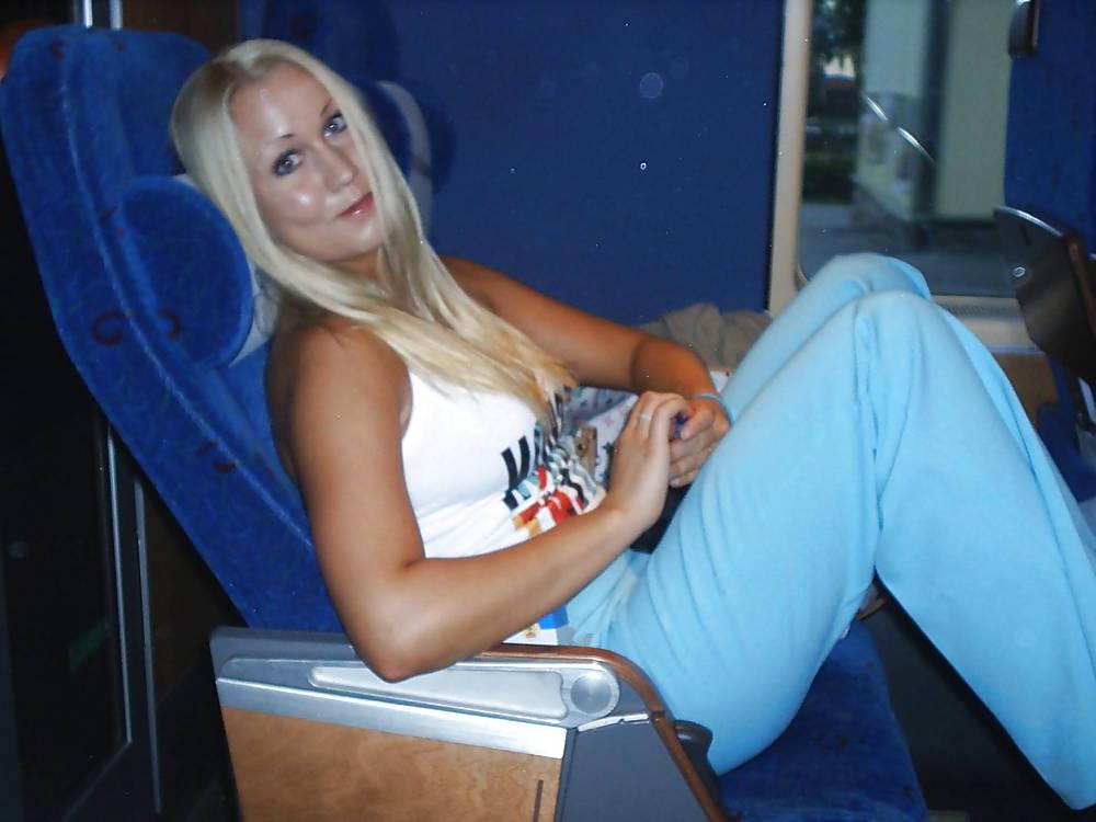 25P Norwegian girl on holiday