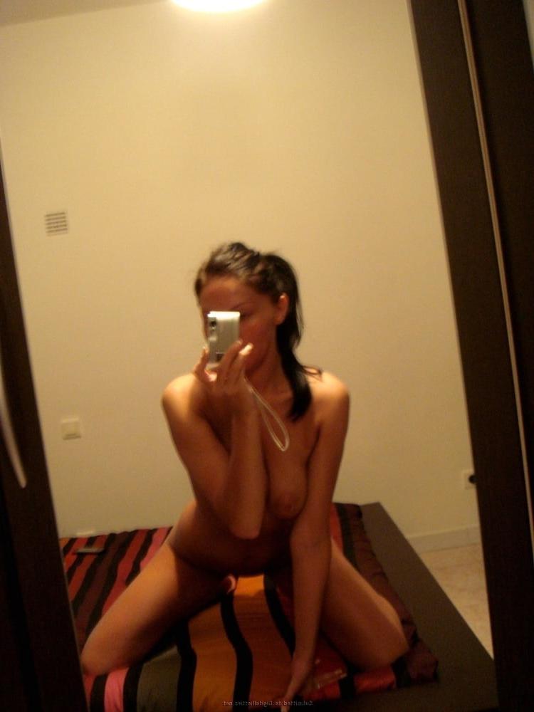 25P Whitney - hot brunette - slim body great tits shaved pussy