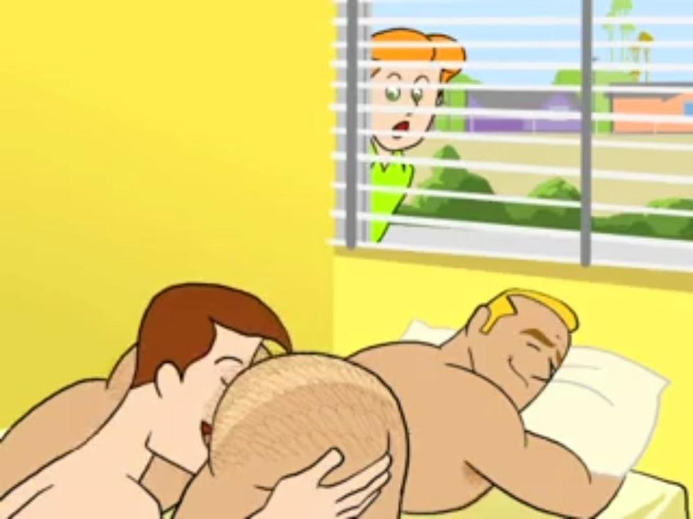 25P Cartoon Asshole eater