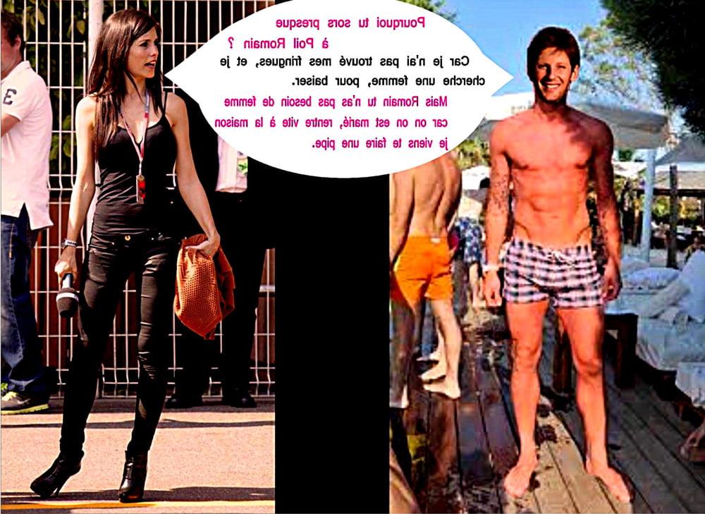 13P Marion Jolles and Romain Grosjean in love and fuck