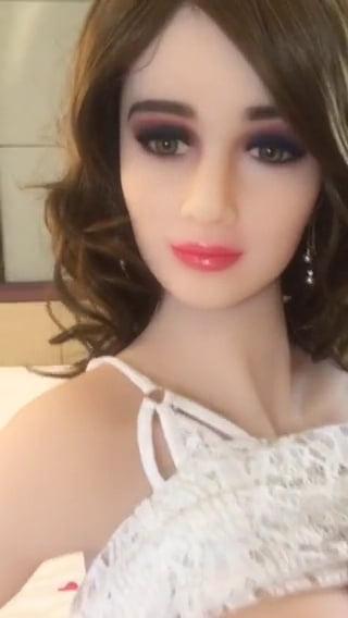 5P Horny Brunette Sex Doll
