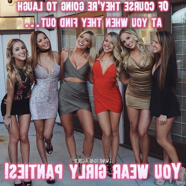 25P I love sissy captions