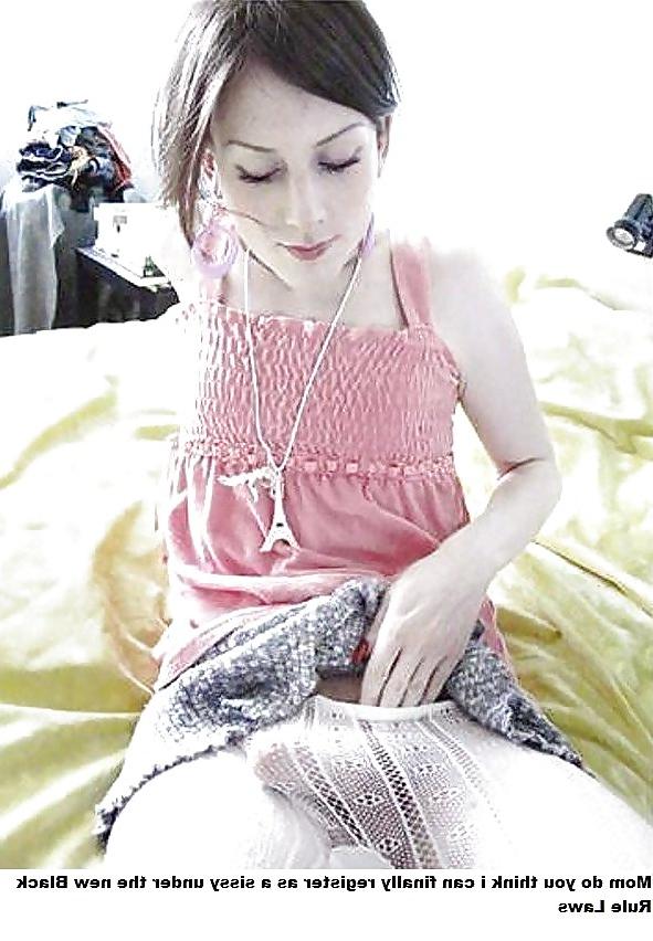 25P Shemales and sissy captions