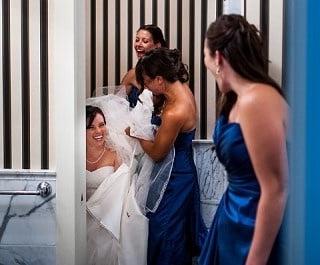 25P Brides, Prom Babes, and formal dressed babes peeing