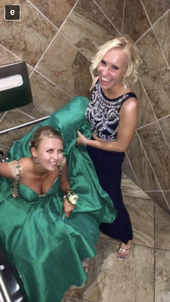 25P Brides, Prom Babes, and formal dressed babes peeing