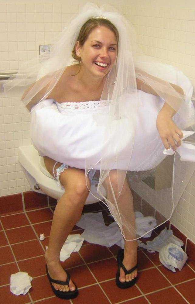 25P Brides, Prom Babes, and formal dressed babes peeing